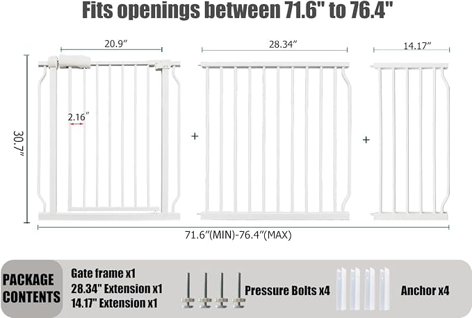 Extra Wide Baby Gates - Image 2