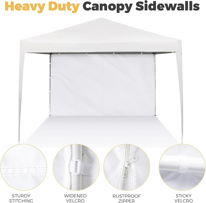10x10 Pop Up Canopy Sidewall - Image 5