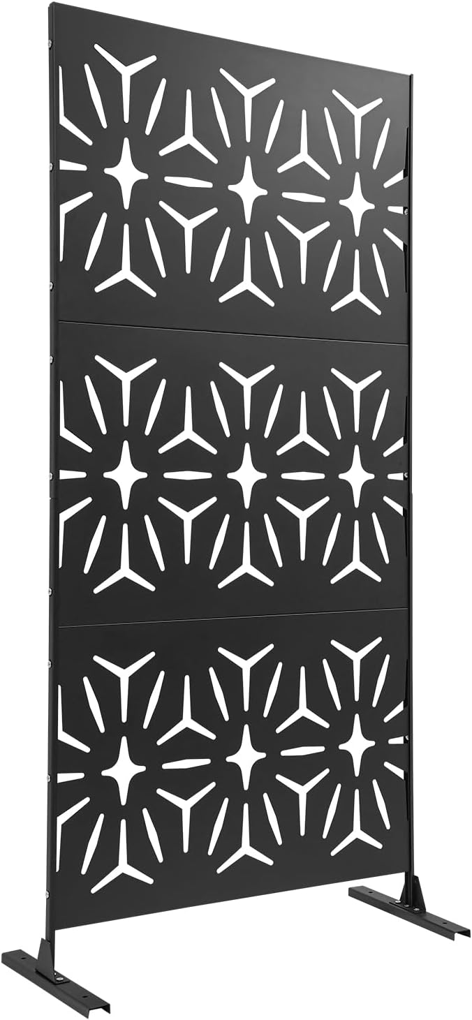 75" H×35" W Decorative Outdoor Privacy Screen - Image 9