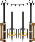 String Light Poles, Metal Poles by NUERPO