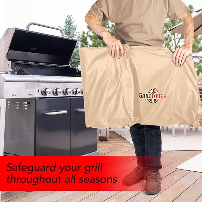 Heavy Duty BBQ Grill Cover for Outdoor Grill, 30 Inch – Waterproof, Weather - Image 5