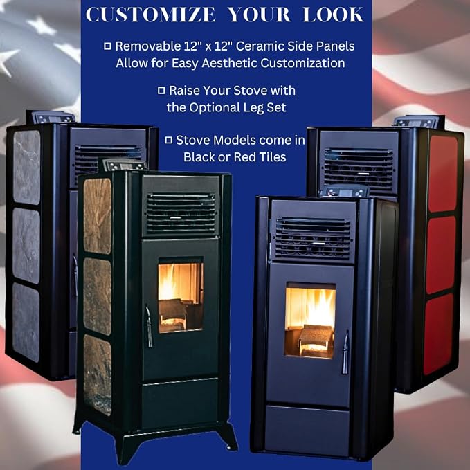 Freedom Stoves Pellet Stove: Independence PS21 Freestanding - Image 7