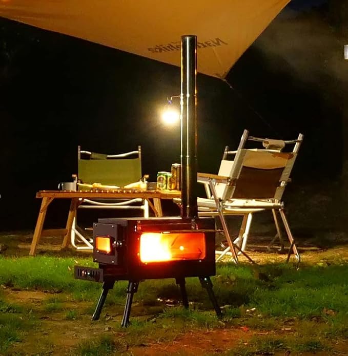 Wood Burning Stove, Portable Tent Stove - Image 2