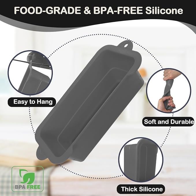 Silicone Grease Cup Liners for Blackstone 36 28 22 17 Inch Griddle, 2 Pack - Image 2
