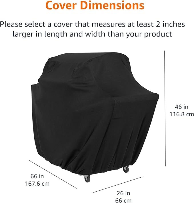 Amazon Basics Gas Grill Barbecue Cover - Image 2