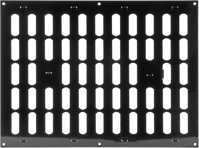 Repa Market 16" x 12" Inch Black Adjustable Air Vent Cover by RepaMarket