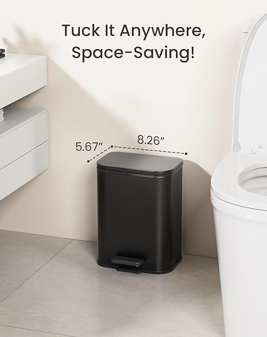 Cesun Small Bathroom Trash Can - Image 7