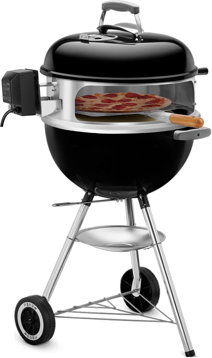 only fire Stainless Steel Multi-Purpose Rotisserie and Pizza Combo Kit - Image 2