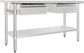 HARDURA Stainless Steel Prep Table by HARDURA