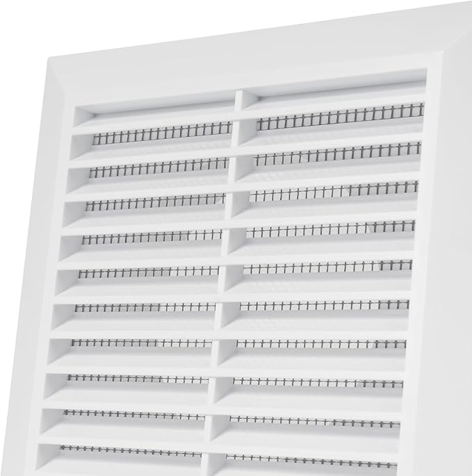 White 4" Inch Ventilation Grille - Image 4