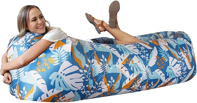 WEKAPO Inflatable Sun Lounger, Air Sofa, Waterproof and Leak-Proof, Picnics and by Wekapo