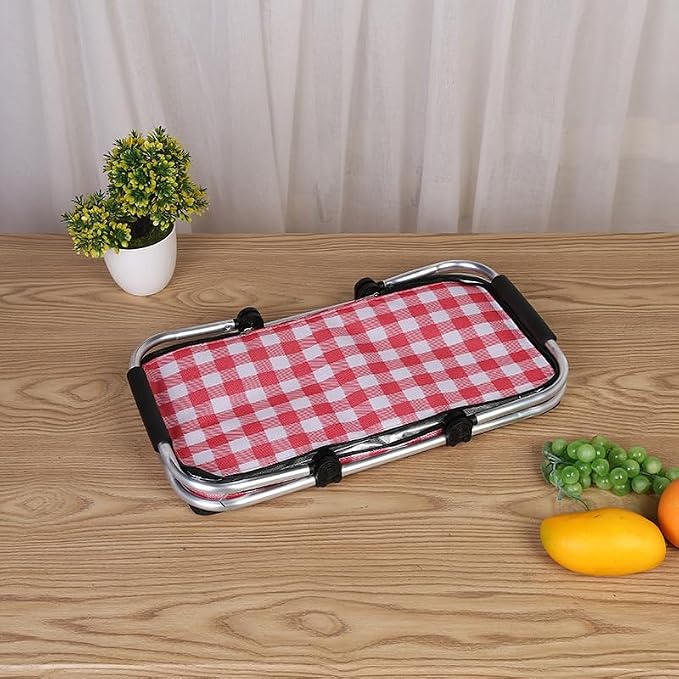 Insulated Picnic Basket Cooler Bag - Image 4