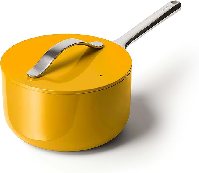 Caraway Nonstick Ceramic Sauce Pan by Caraway