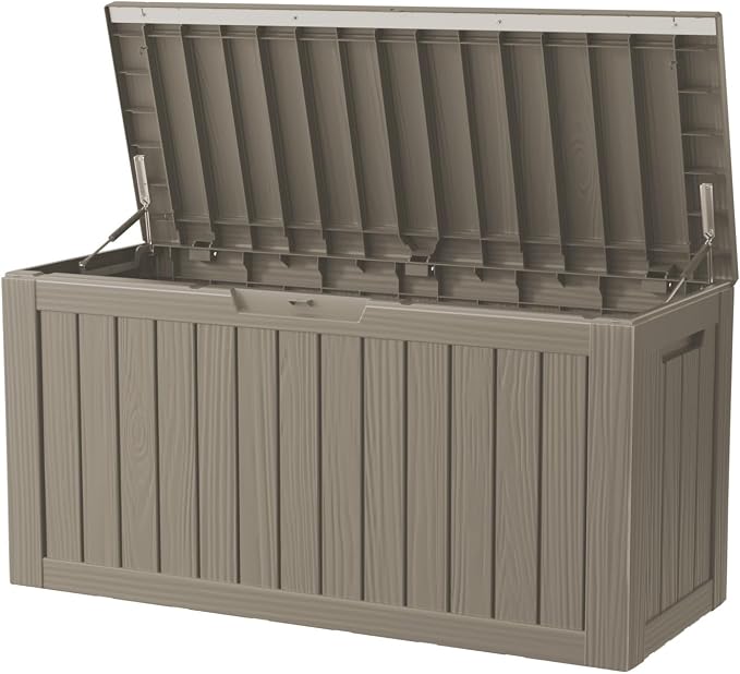 80 Gallon Outdoor Storage Box – Resin Deck Box by ATMELT