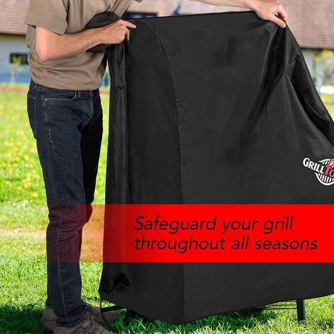 Heavy Duty Smoker Cover for Outdoor Grill – Fits Popular Smoker Brands & Pro - Image 6