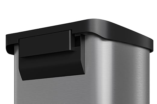 Garvee 16 gal / 60 L Stainless Steel Trash Can - Image 9