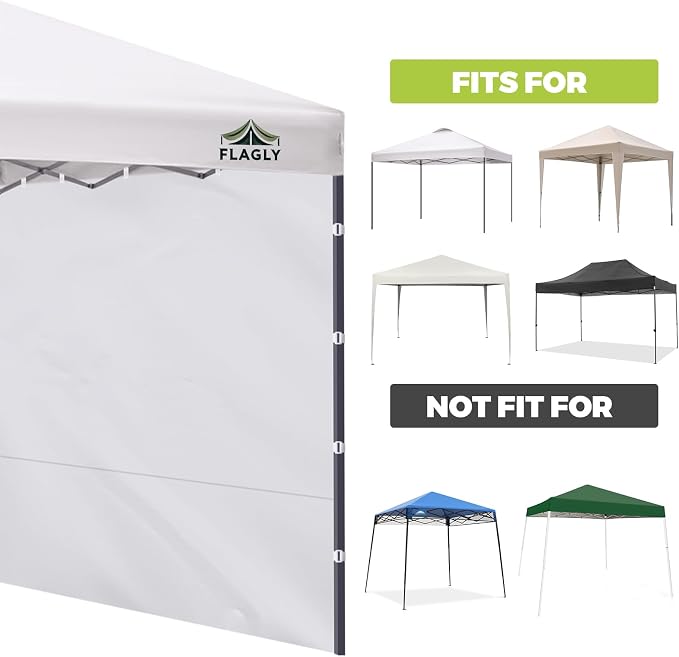 10x10 Pop Up Canopy Sidewall - Image 6