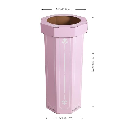 Eyely MPH1301D-SET2 Sal 25-Gallon Disposable Corrugated Cardboard Event Trash - Image 3