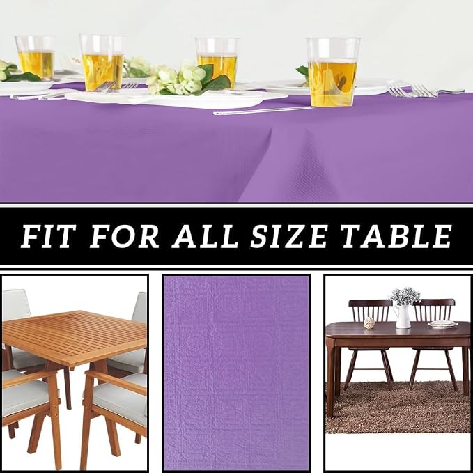 PARTY BARGAINS 5 Disposable Table Covers - Image 5