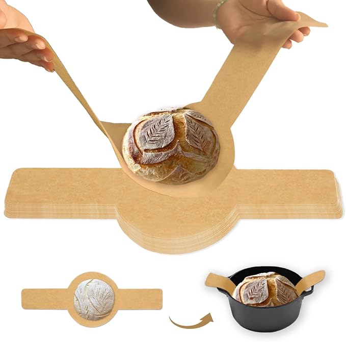 Parchment Bread Sling for Dutch Oven, BlissBoard Disposable Bread Baking Mat - Image 8