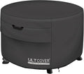 ULTCOVER Patio Fire Pit Table Cover Round 27 inch Outdoor Waterproof Fire Bowl by ULTCOVER
