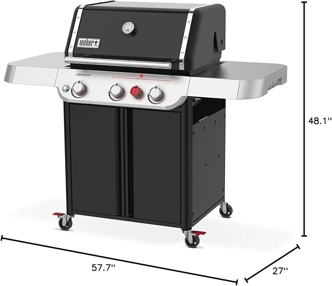Weber Genesis E-325 Liquid Propane Gas Grill - Image 8