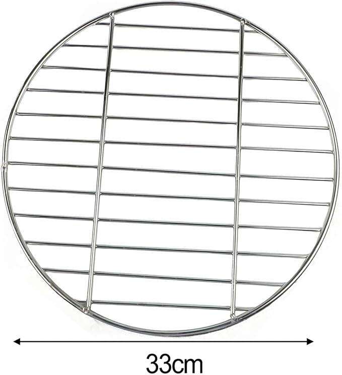 Stainless Steel Grill Grate, Round BBQ Cooking Grid - Image 5