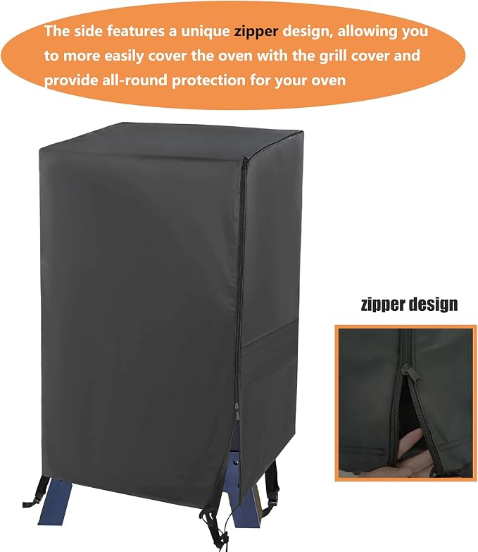 30 Inch Electric Smoker Cover for Masterbuilt and Pit Boss 2 Series Smokers - Image 5
