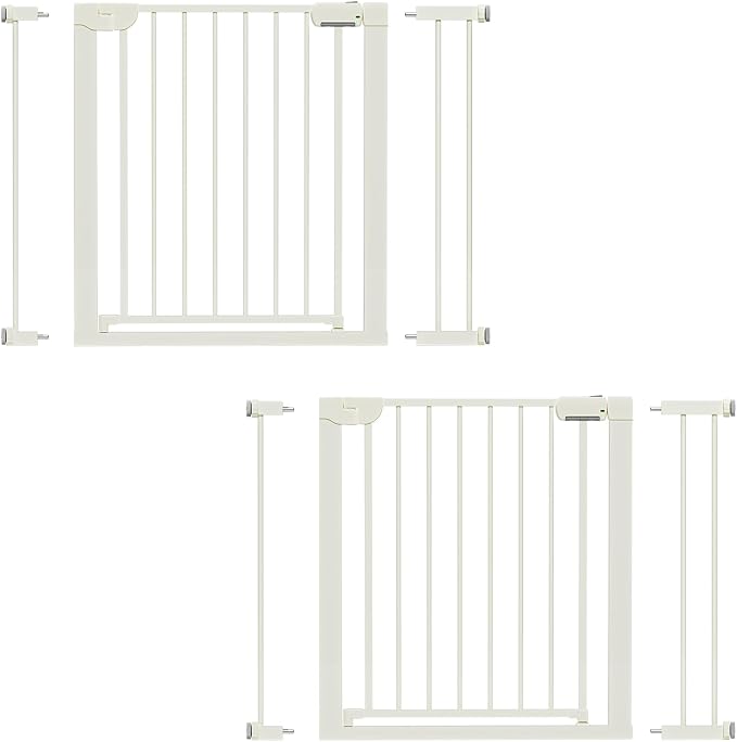 29.5-40.6" Baby Gate for Stairs, Baby Safety Essentials, Auto Close Gate for by Mutak