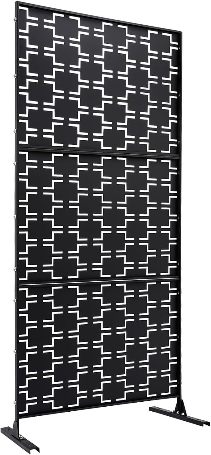 75" H×35" W Decorative Outdoor Privacy Screen - Image 9