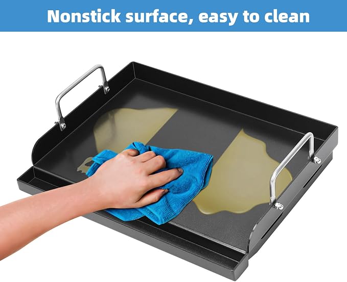 Universal Griddle Plate for Gas Grill – Premium Ceramic Coating Cooking Griddle - Image 7