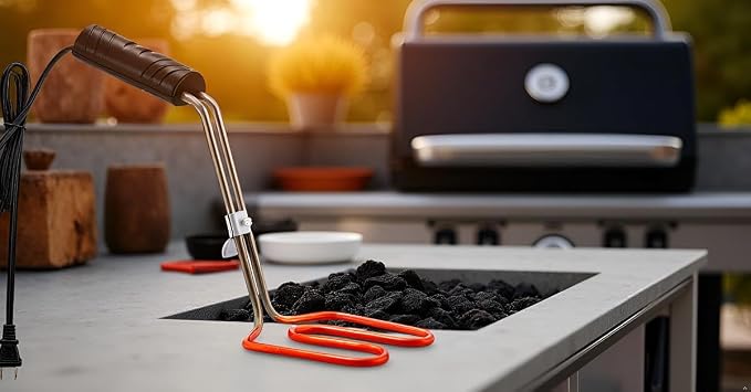 Electric Charcoal Starter for Grill – Mata Leon Premium BBQ Grills Fireplace - Image 4