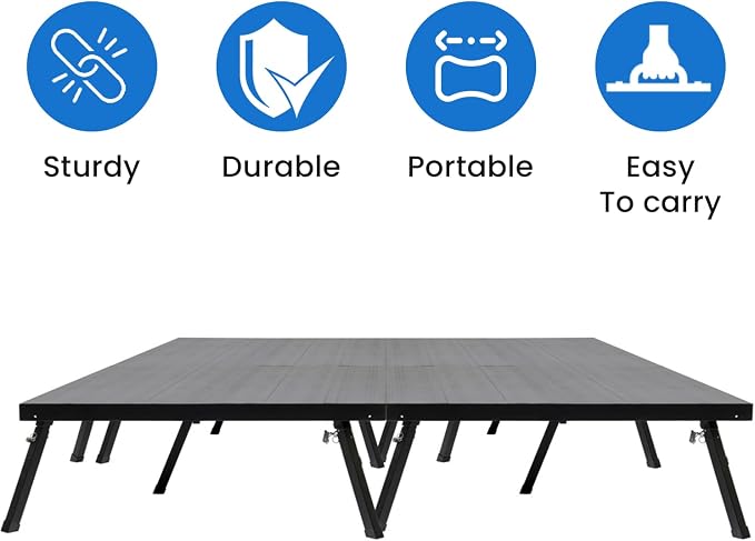 8'x8' MyStage 4 Stage Platform - Image 4