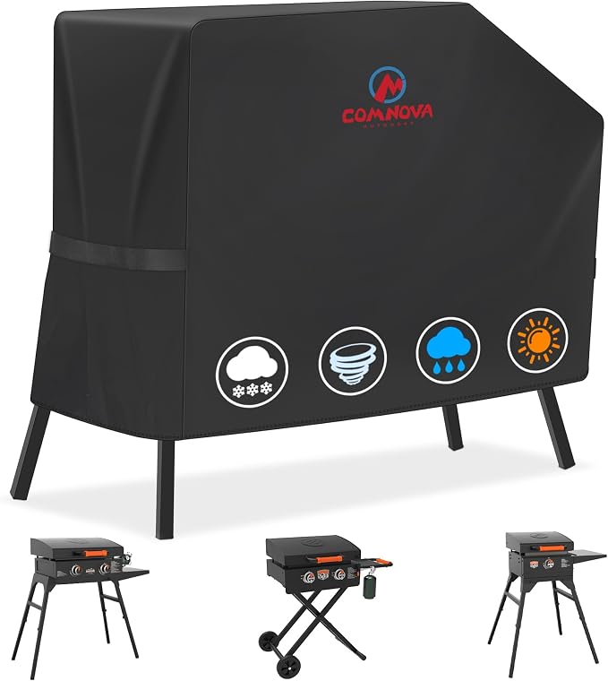 Comnova Griddle Cover for Blackstone 22 Inch 17 Inch Griddle by MCOMNOVAOUTDOORS