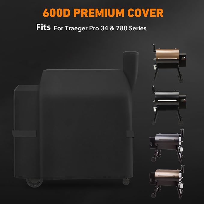 Heavy Duty Waterproof Grill Cover Compatible - Image 3