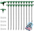 Eurmax USA Galvanized Non-Rust Camping Family Tent Pop Up Tent Stakes Ice Tools by Eurmax