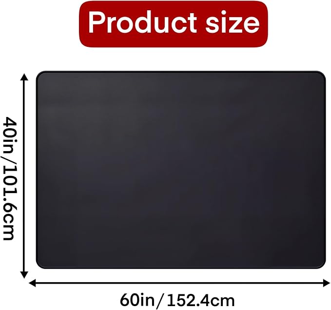 60x40 Inch Under Grill Mats for Outdoor Grill, Double-Sided Fireproof - Image 2