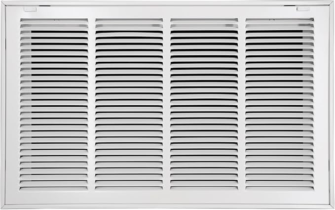 24"W x 14"H Steel Return Air Filter Grille by Howeall
