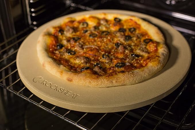 K ROCKSHEAT Pizza Stone Round 16 Inch - Image 7