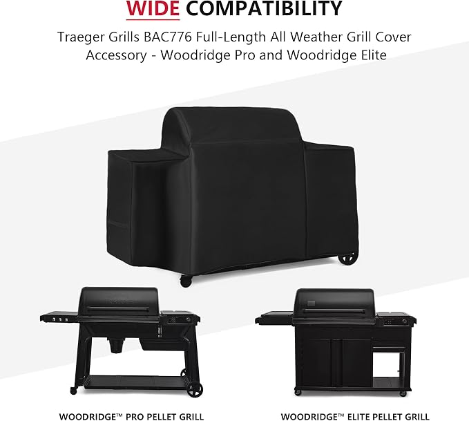 Outdoor Heavy Duty Waterproof Pellet Grill Cover - Image 2
