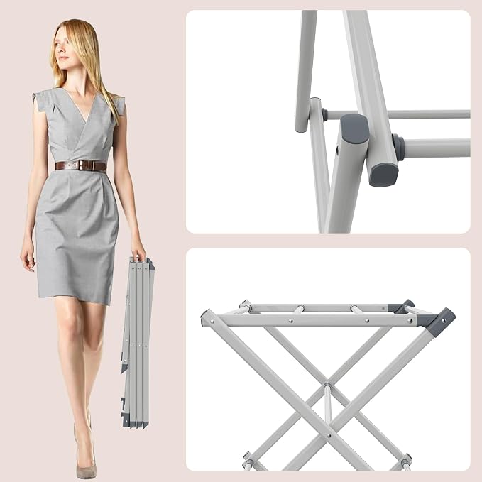 Drying Rack for Laundry, Foldable Clothes Drying Rack, Small Collapsible Dry - Image 5