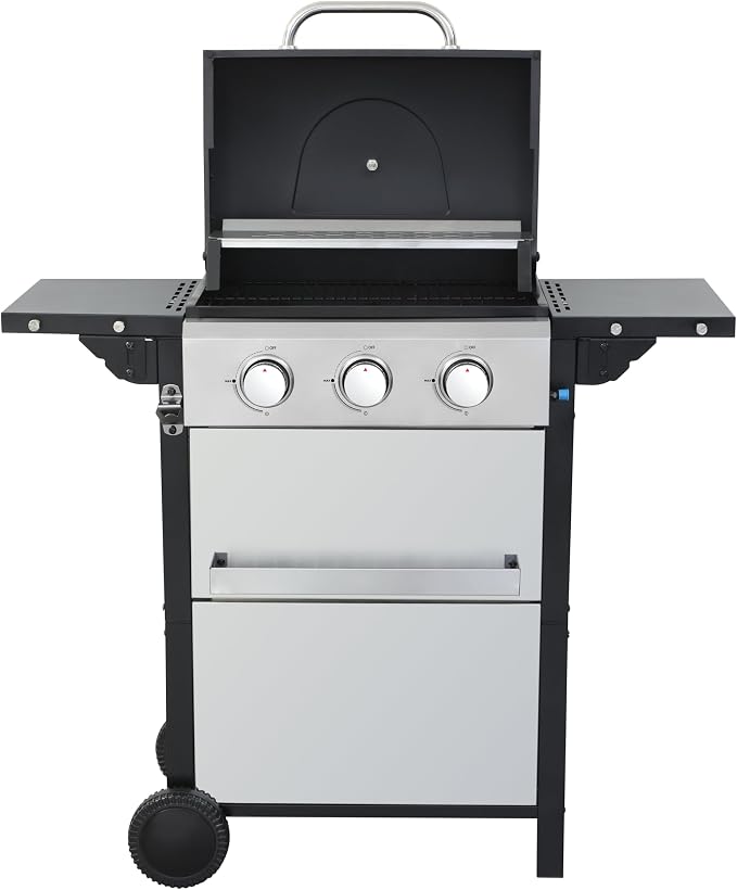 3-Burner Propane Gas BBQ Grill - Image 7