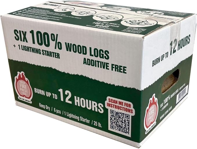 Home Fire Prest Logs by Unknown