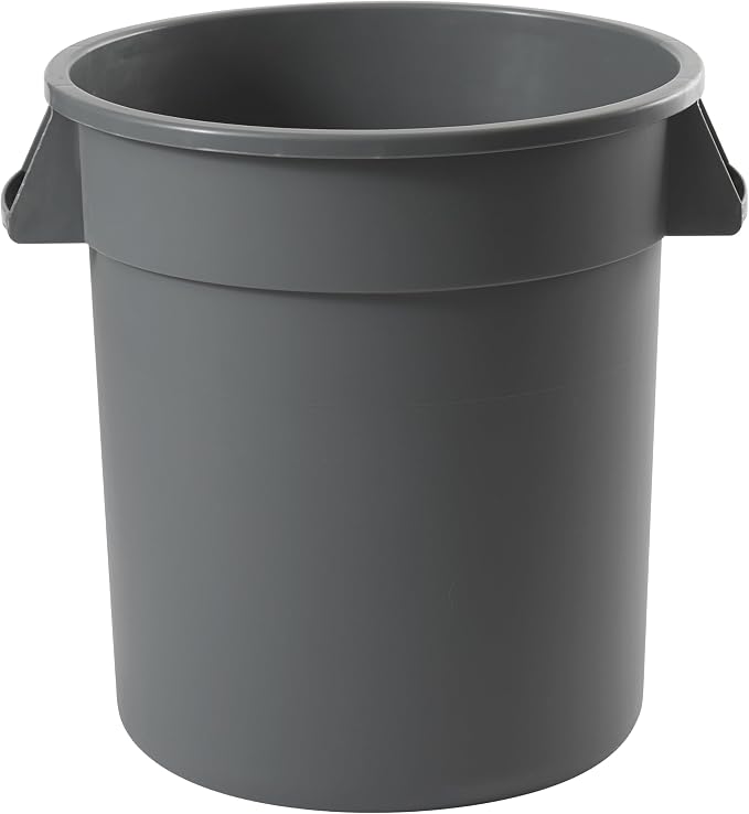 Winco PTC-10G Round Trash Can, 10 Gallon - Image 2