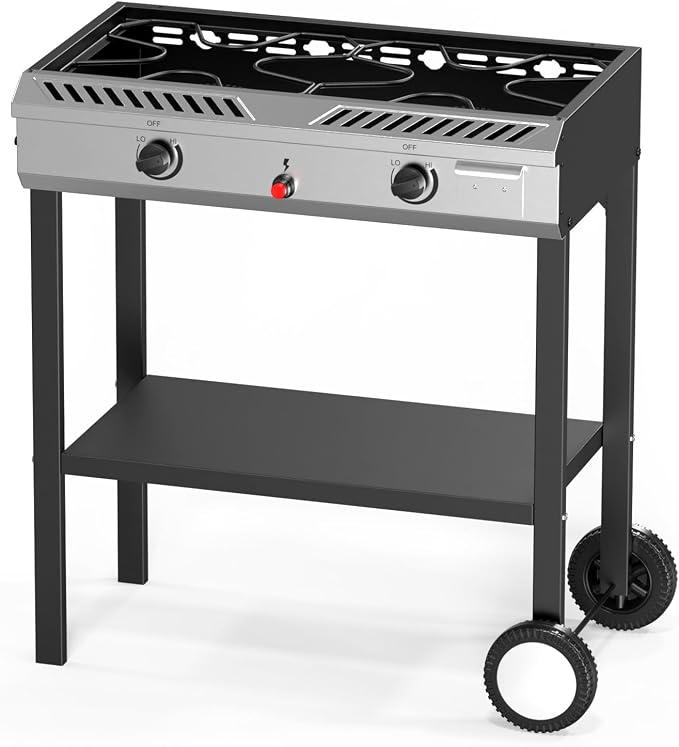 Bonnlo 2 Burner Propane Gas Stove by Bonnlo