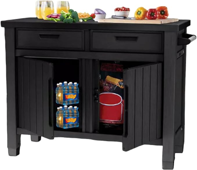 Outdoor Grill Table, Entertainment, and Storage Table - Image 4