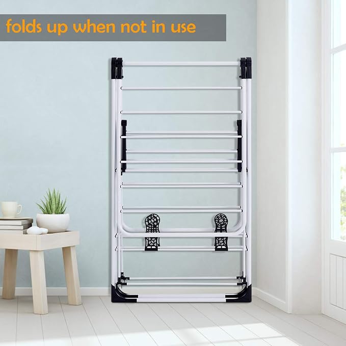 GOFLAME Steel Clothes Drying Rack - Image 5