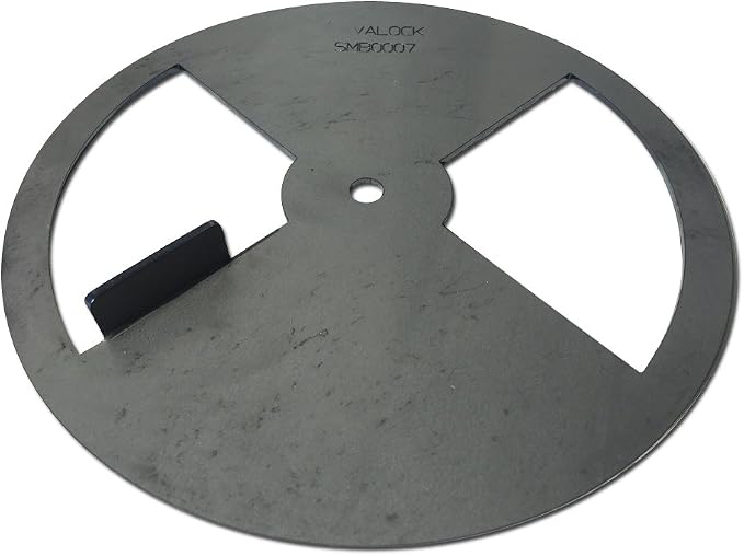 LavaLock® Smoker Pinwheel BBQ air Damper Pit Grill Vent, Steel 4 6 8 12 - Image 2
