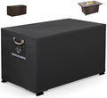 Fire Pit Cover Rectangle Super Waterproof 56" L x 38" W x 22" H, UPF 50+ by QHHOME