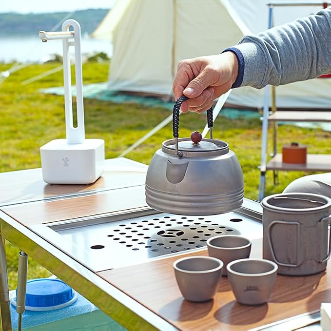 Wild Journey IGT 304 Stainless Steel Folding Table Portable Outdoor Vacation - Image 6